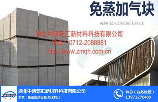 湖北中明乾匯 免蒸加氣塊技術轉讓，打造綠色建材新選擇